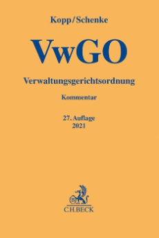 Buchcover: VwGO – Verwaltungsgerichtsordnung