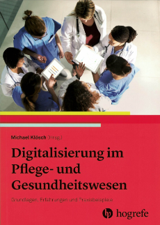 Buchcover: Digitalisierung im Pflege- und Gesundheitswesen